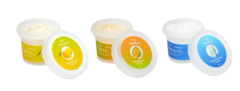 Hokkaido Milk Gentle Brightening Body Scrub 2