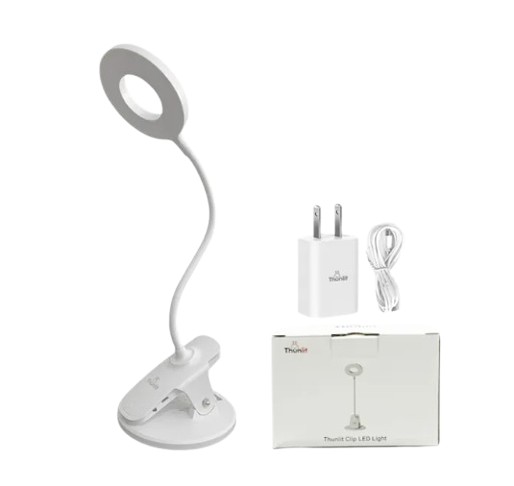 Clip LED Light USB 1250mAh Rechargeable	  3