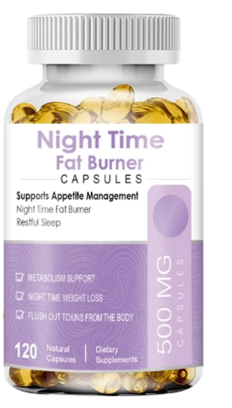 Night Time 500 mg Fat Burner 120 Capsules 1