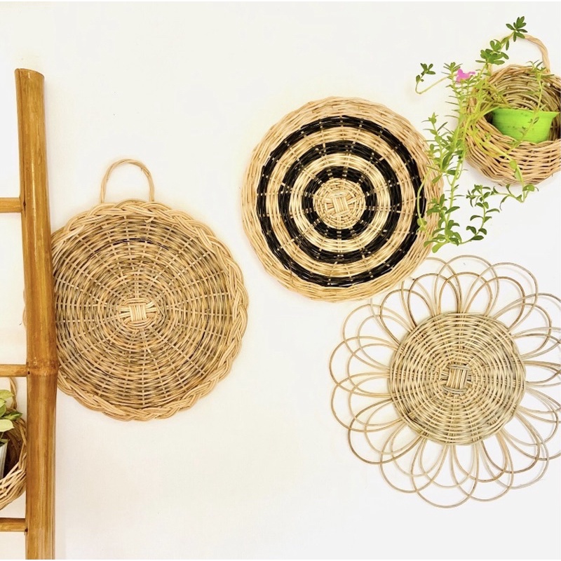 Wall Decor Abaca Fringes 2