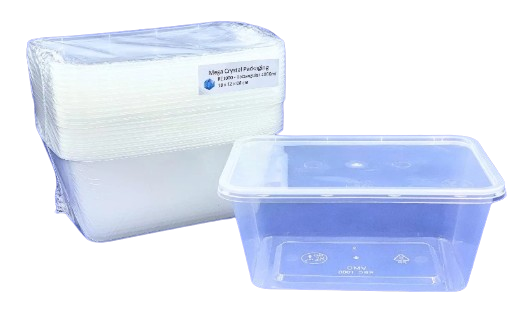 Microwavable Plastic Container 	 1