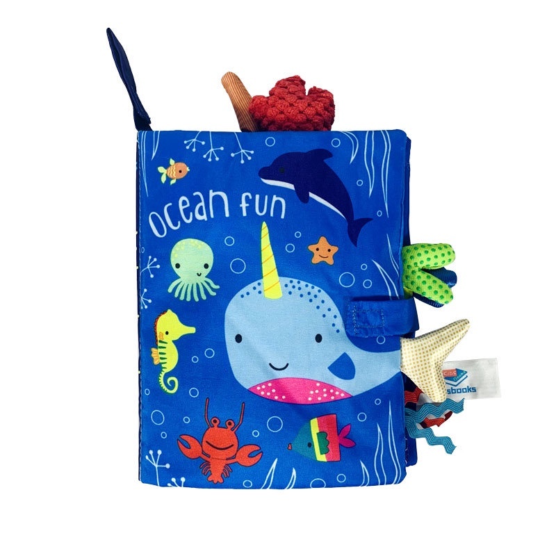 Soft Cloth Story Book With Squeezable Sound Feature 4