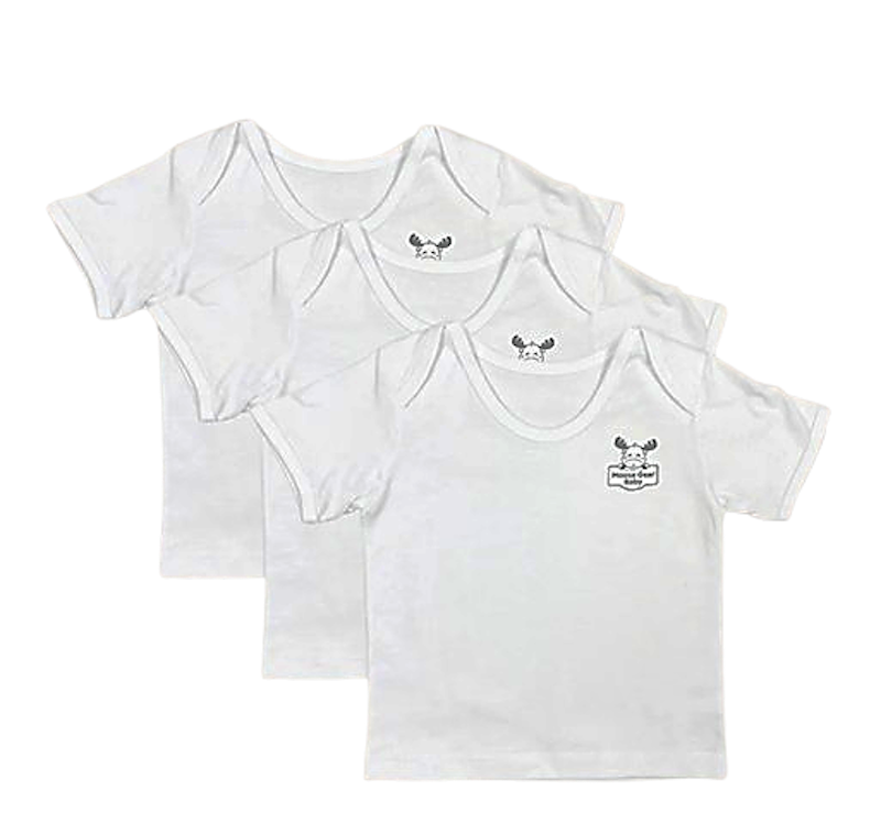 Baby 3 Pcs Short Sleeve T Shirt for Newborn Infant 1