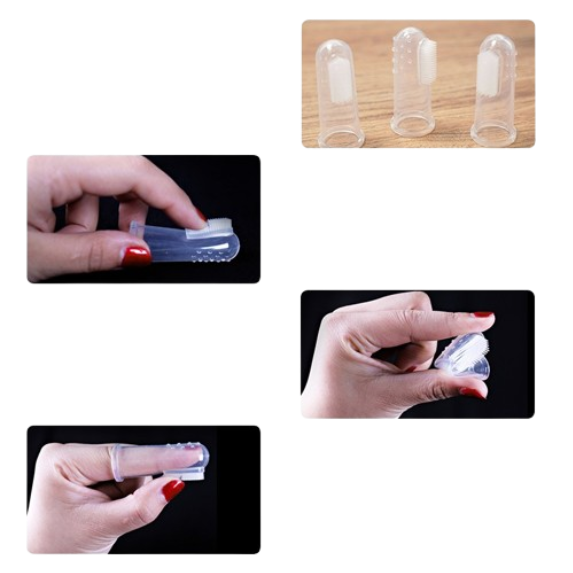 Transparent Finger Toothbrush 4
