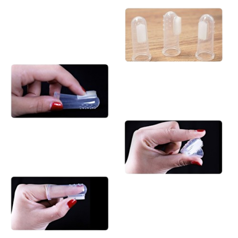 Transparent Finger Toothbrush 4