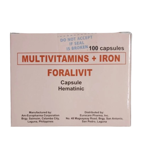 Multivitamins Plus Iron 1