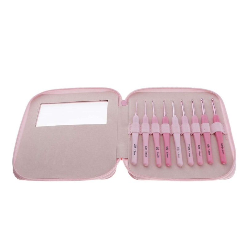 Ergonomic Grip Crochet Hook Set 2