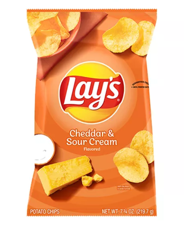 LAY'S® Cheddar and Sour Cream Flavored Potato Chips 1