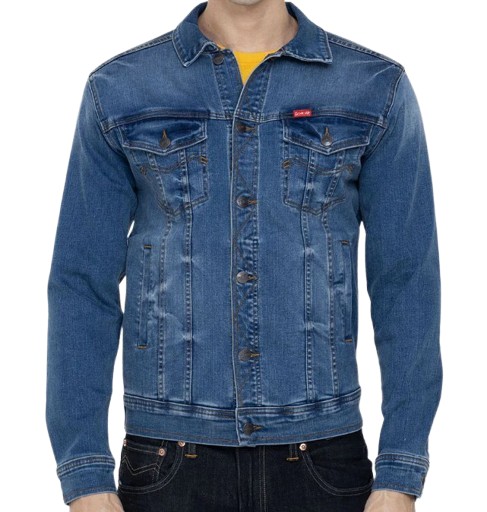 Men's Stretch Denim Jacket 	  1