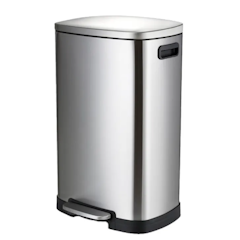 50 L Stainless Steel Large Capacity Step Trash Can