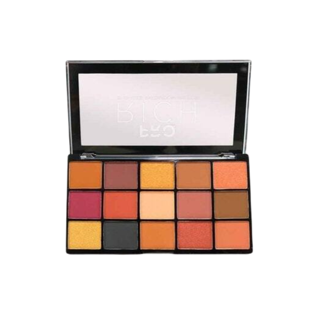Pro Rich 15 Shades Eyeshadow Palette 2