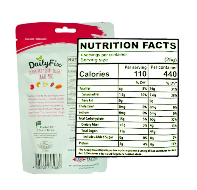 Cranberry Yogurt Delight Trail Mix 100g 2