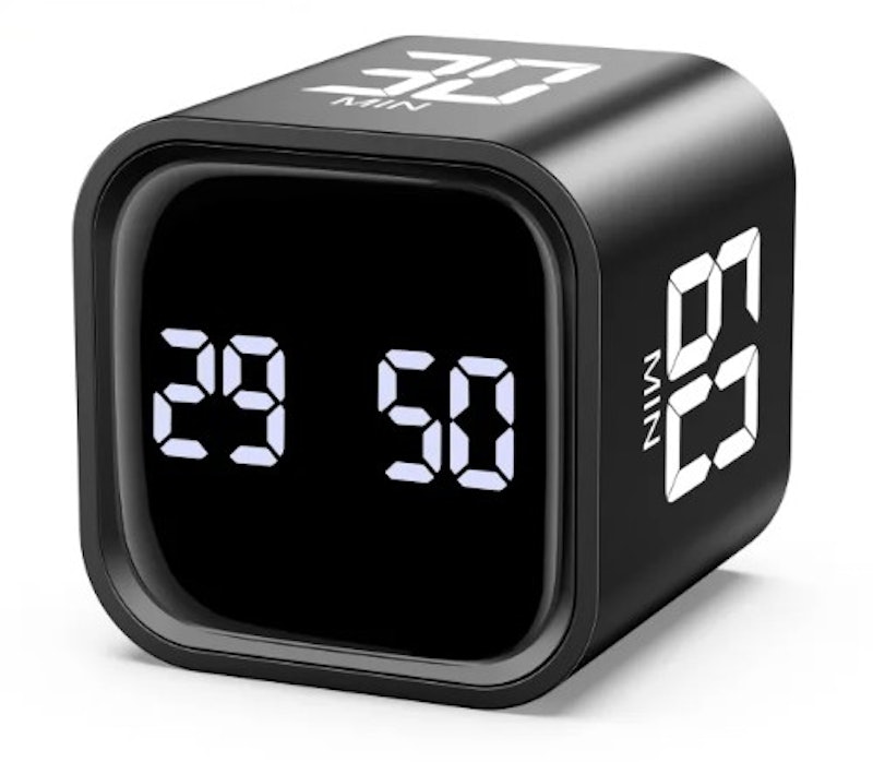 Cube Digital Kitchen Rotation Timer 1