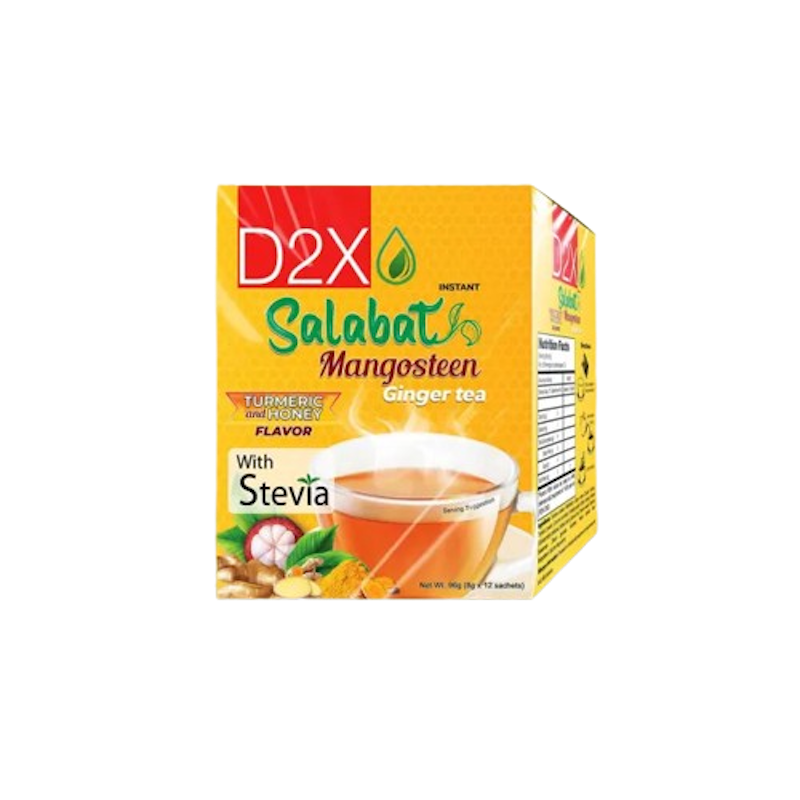 Instant Salabat Mangosteen Ginger Tea Turmeric and Honey Flavor With Stevia 1