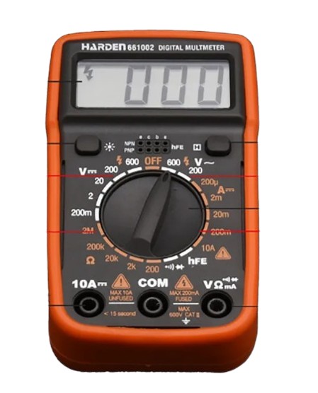 Digital Multimeter 	  1