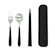 Mandaue Foam Compact Travel Cutlery Set with Case 1