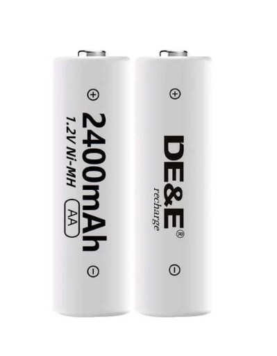 1.2V AA Ni-Mh 2400mAh Rechargeable Batteries	 	 1