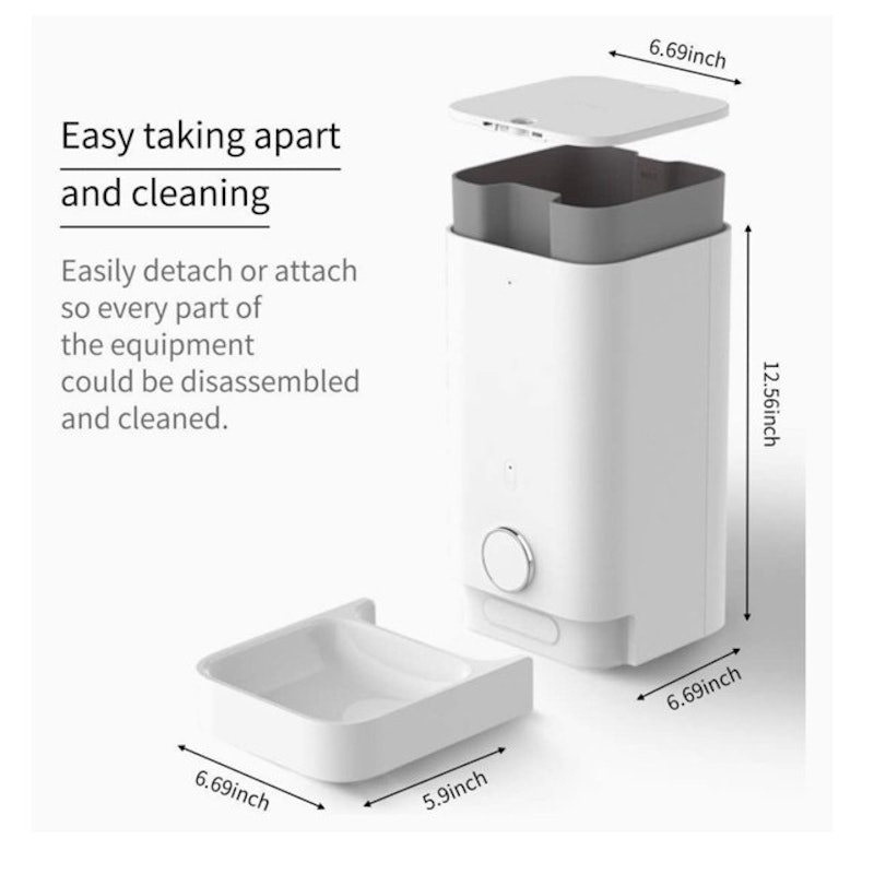 Fresh Element Mini Automatic Pet Feeder 3