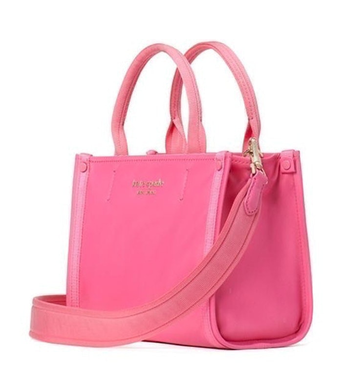 The Little Better Sam Nylon Mini Tote Crushed Watermelon 2