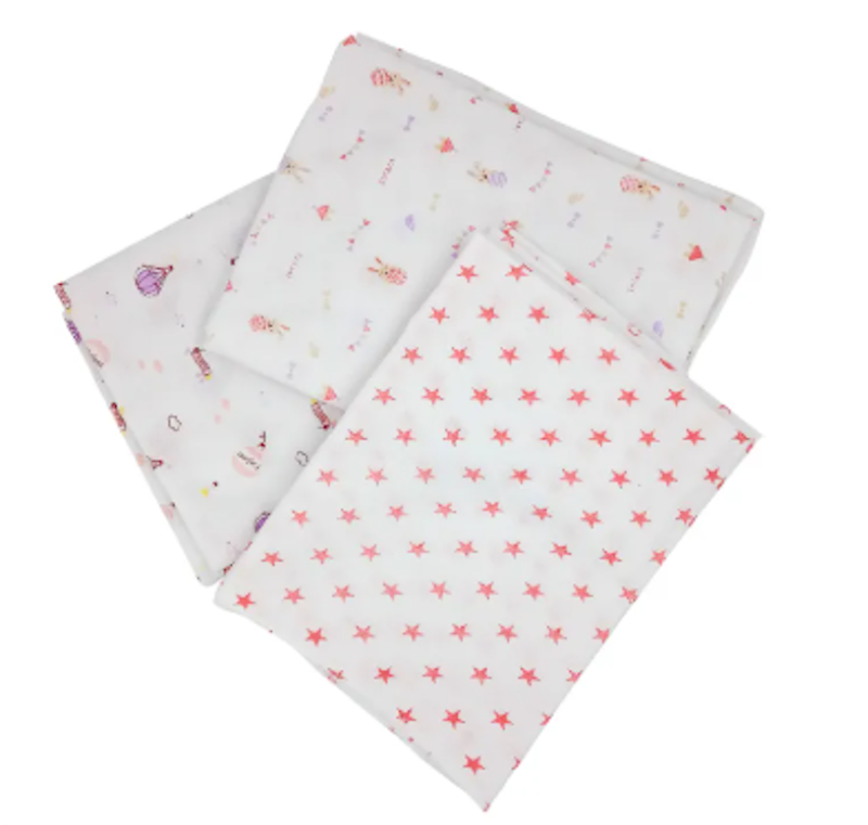 N301 With Prints Birds Eye Cloth Diaper 2