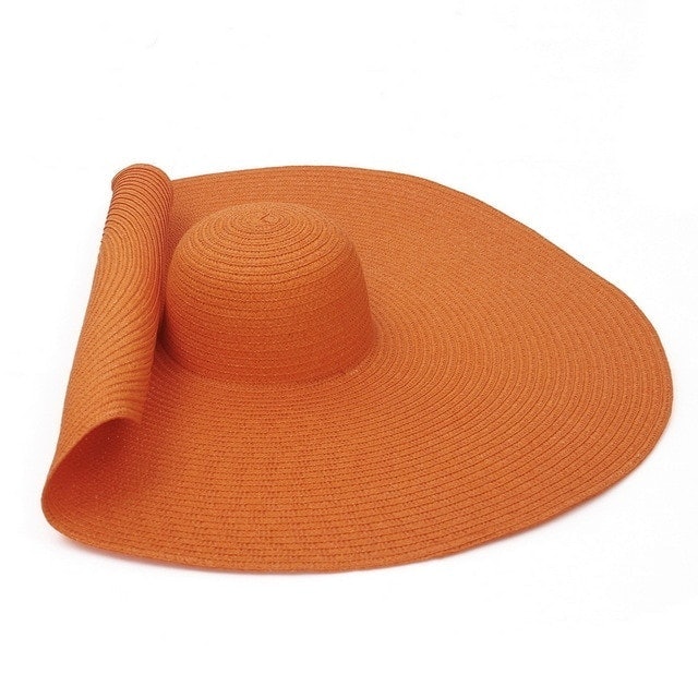 Oversized Straw Hat  9