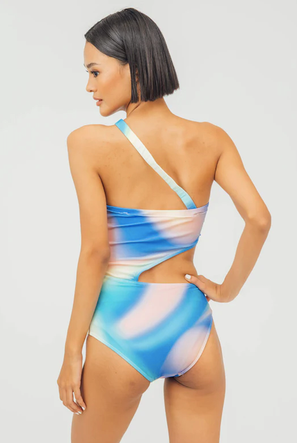 Jem Asymmetrical Strap Side Cutout One Piece 3