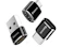 Baseus USB 3.1 Male to USB Type C Female OTG Adapter 1
