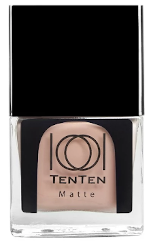 Matte Peach Beige 110S Nail Polish 1