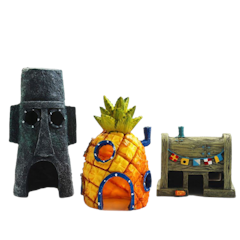 Spongebob Cartoon Aquarium Decoration