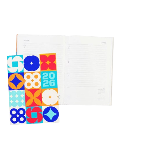 2026 Planner Weekly Blue Green 1