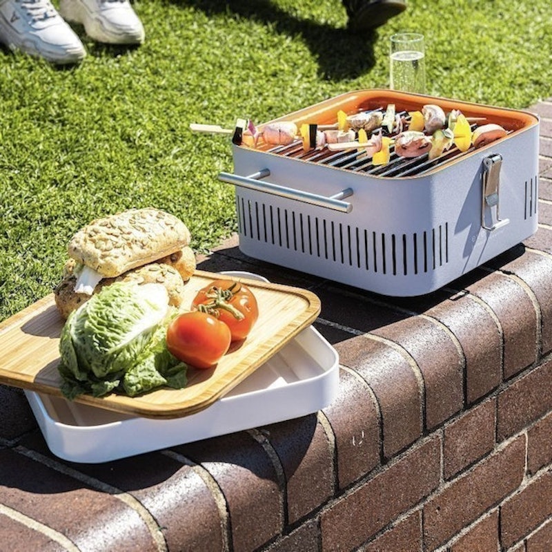CUBE Portable Charcoal Grill 4