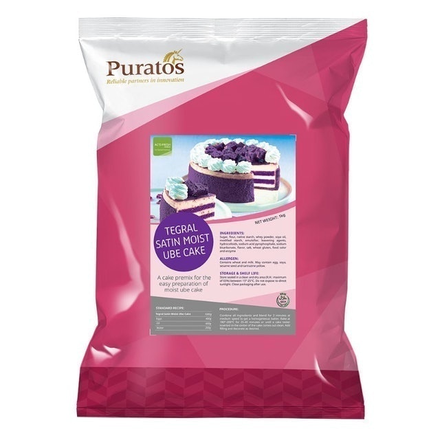 Tegral Satin Moist Ube Cake 1
