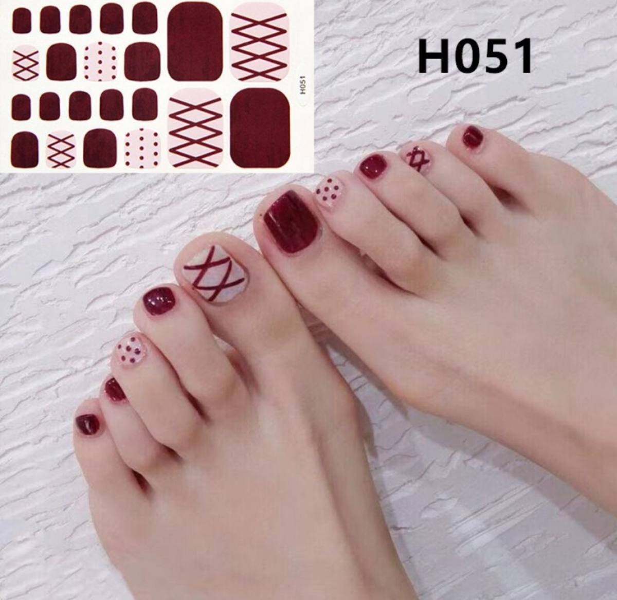 Toe Nail Art Stickers 4