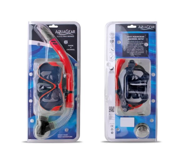 Premium Swimming Mask & Snorkel Set 	  4