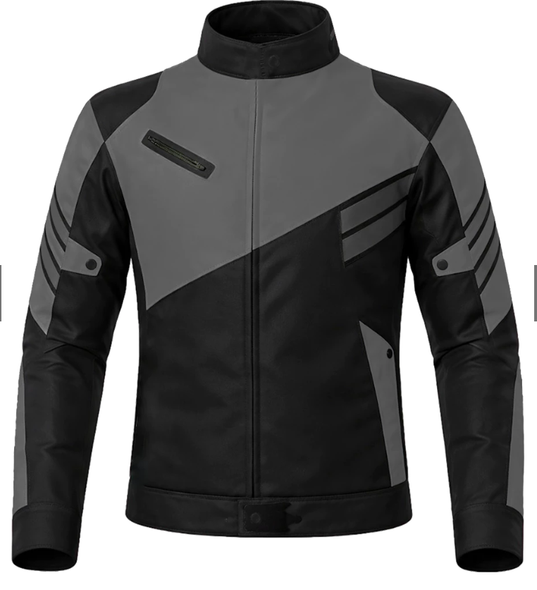 Taslan Double Strip Waterproof Windproof Motorbike Touring Jacket 1