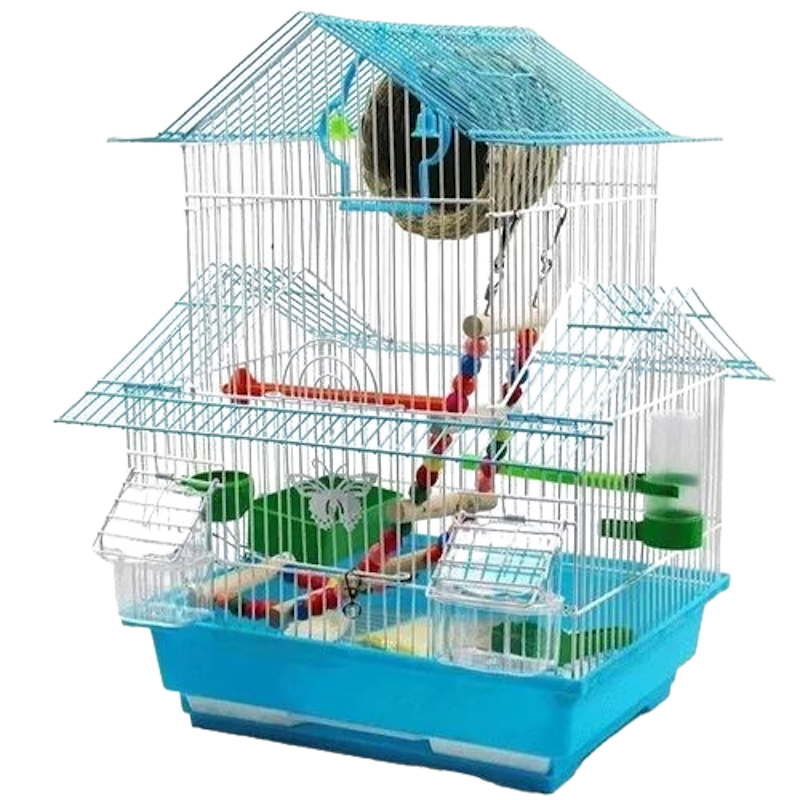 Bird Cage House for Love Bird With Feeding Box 1