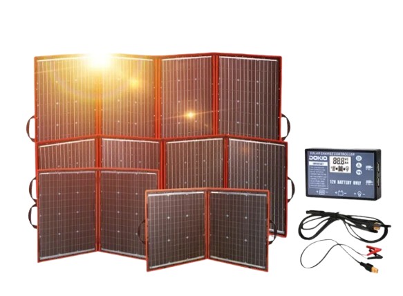High Efficience Flexible Foldable Solar Panel 	  2