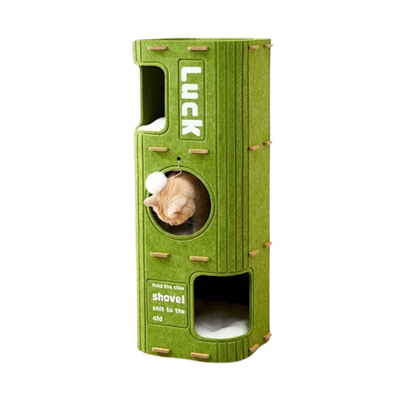 3-Tier Enclosed Cat House 1