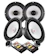 DONGLIGU Power Drum Car Audio Upgrade Heavy Bass Coaxial Full Range Speaker 1