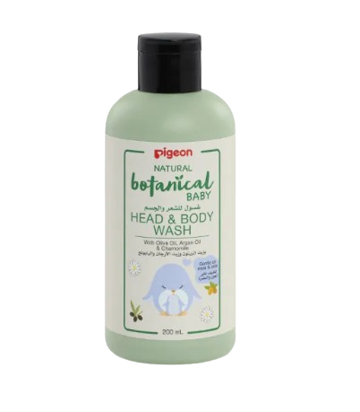 Natural Botanical Baby Head and Body Wash 1