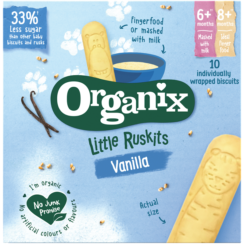 Little Ruskits Vanilla Biscuits 1