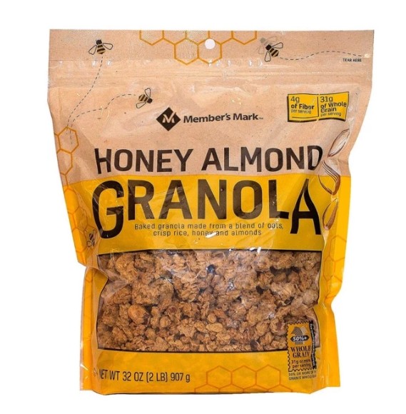 Honey Almond Granola	  1