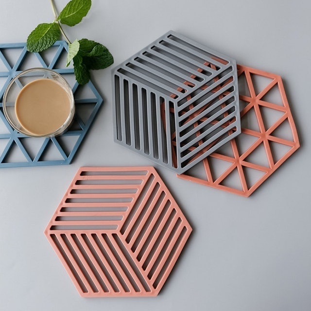 Geometric Pot Mat 1