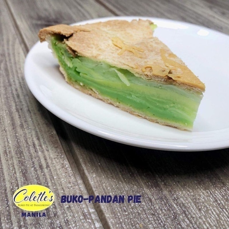 Buko Pandan Pie 1