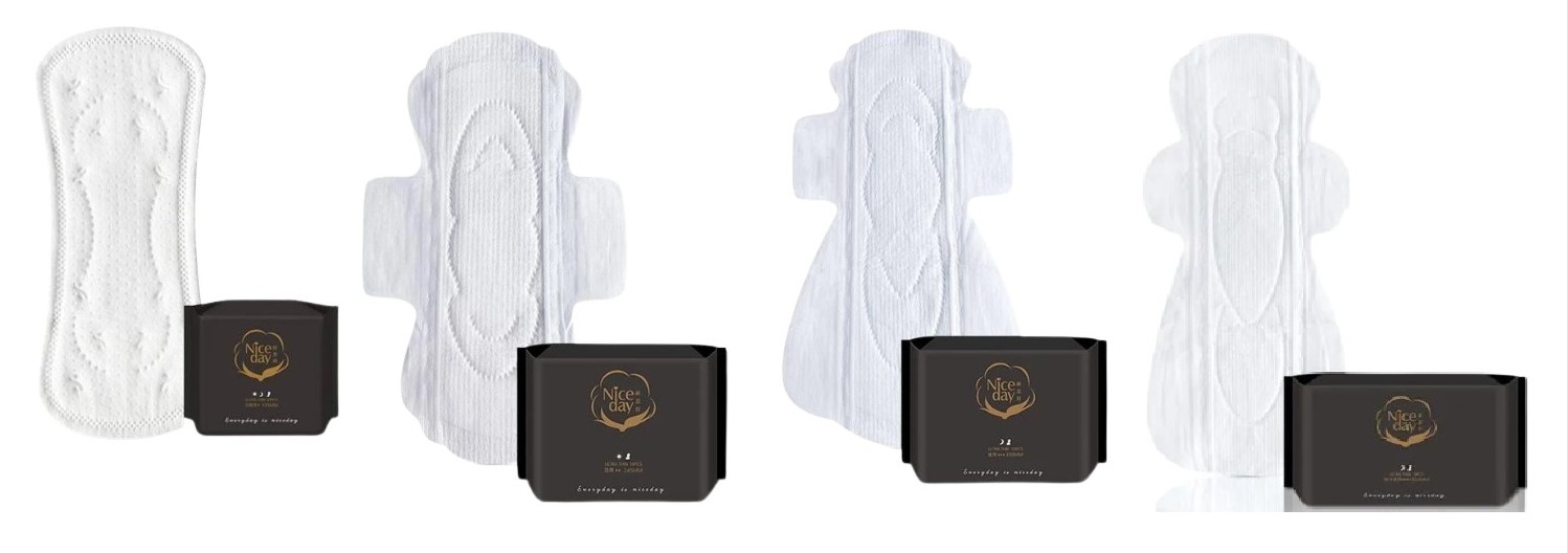 Organic Cotton Ultra Thin Sanitary Napkin With Wings and Pantyliner Pads 2
