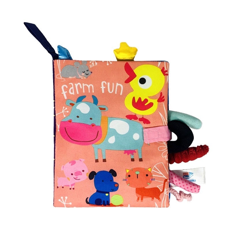 Soft Cloth Story Book With Squeezable Sound Feature 3