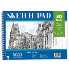 Sketch Pad 9x12 50's