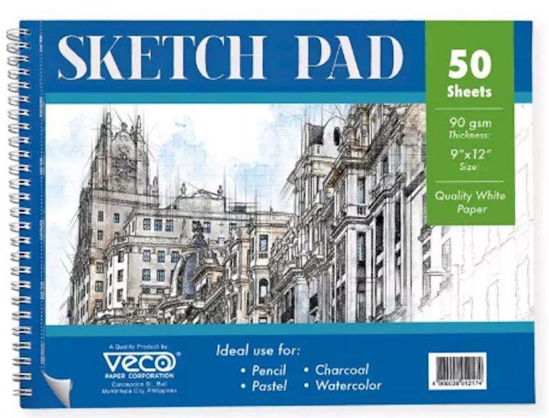 Sketch Pad 9x12 50's 1