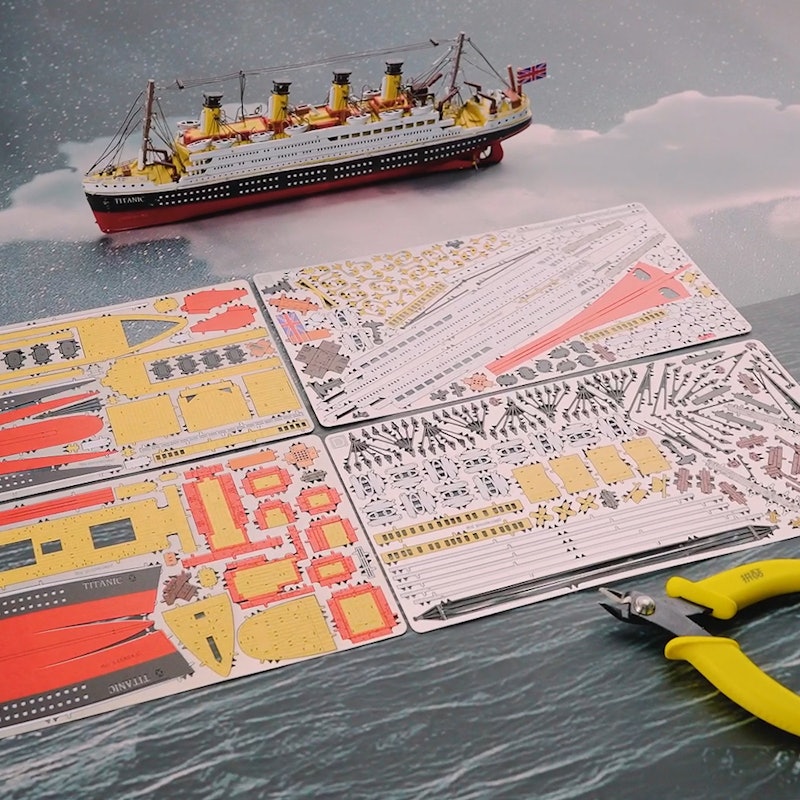 Titanic Ship Model 3