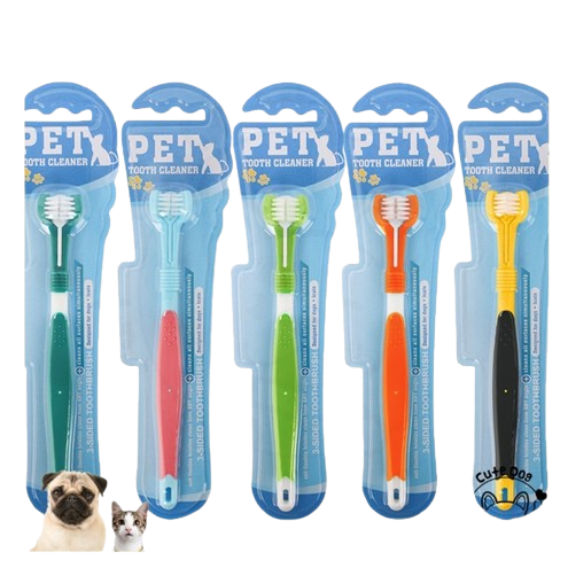 3-Sided Pet Toothbrush 2